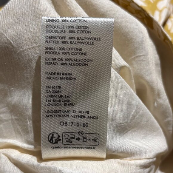 Maeve Anthropologie Womens Pleated Poplin Shorts Size 6 Chartreuse Floral - Picture 9 of 9